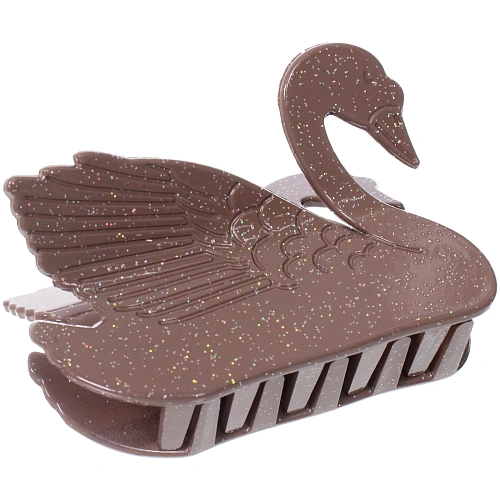 Заколка - краб для волос AKS - VIENTO, микс 6 цветов, прямоугольник, 85,5см _10