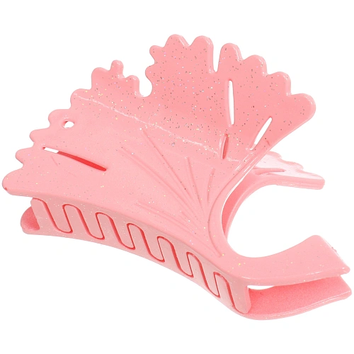 Заколка - краб для волос AKS - VIENTO, микс 6 цветов, цветок, 9,55,5см _11