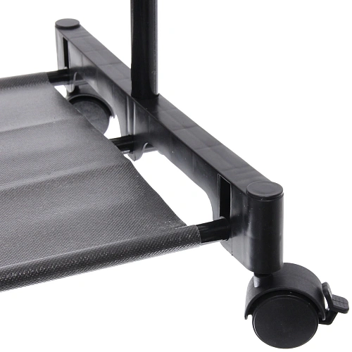 Вешалка гардеробная напольная на колесах ПЕРФЕКТХАУС, цвет черный, нагрузка до 15 кг, 9835135см_6