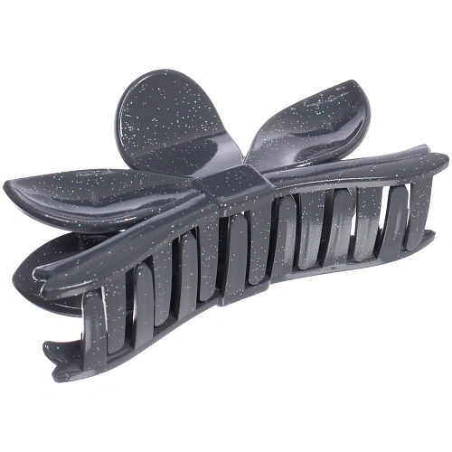 Заколка - краб для волос AKS - MANTANA, микс 6 цветов, лепестки, 115см _3