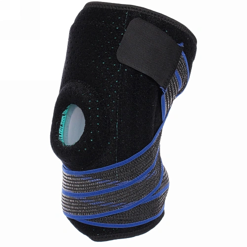 Наколенник спортивный, регулируемый NHX819, размер L, 1 шт_9