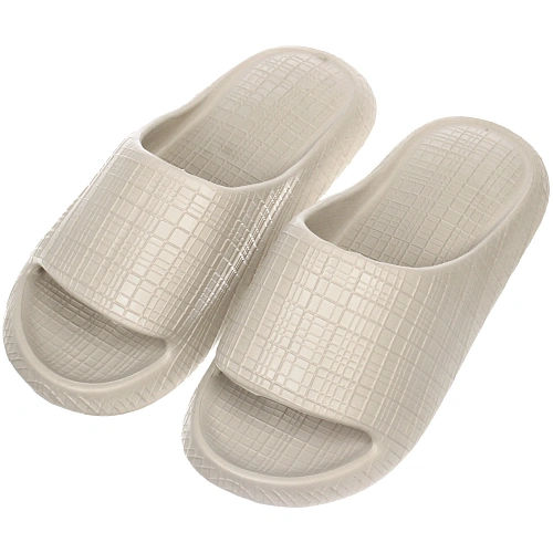 Шлепанцы мужские "AZHUR", цвет серый, р-р 40-41