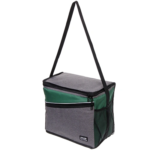 Термосумка 23 л, 352230 см, WM799-3, серый-зелёный_5