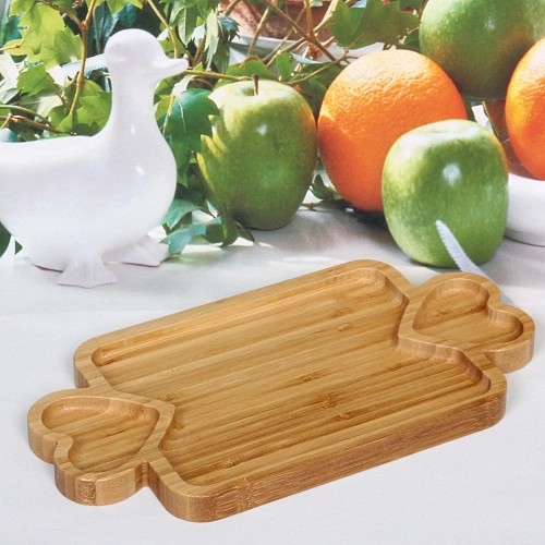 Доска бамбуковая для подачи и сервировки SHEF 2714,5см_4