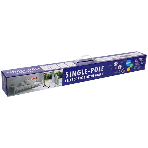 Вешалка гардеробная телескопическая напольная на колесах ПЕРФЕКТХАУС, цвет черный, нагрузка до 20кг, 7542150см_9