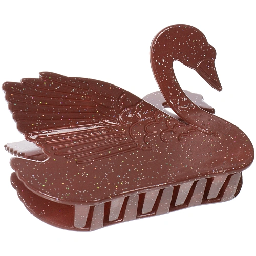 Заколка - краб для волос AKS - VIENTO, микс 6 цветов, прямоугольник, 85,5см _7