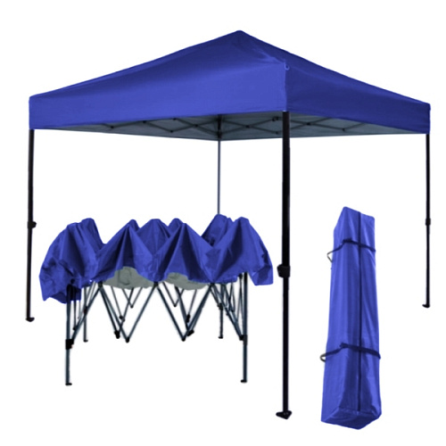 Тент-шатер "Практик" раздвижной в сумке 3*3*2,5м синий