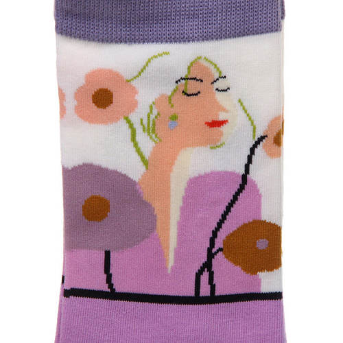 Носки женские ARTE - Грация с рисунком, микс_4