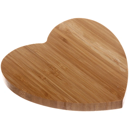 Менажница бамбуковая SHEF 1819см Сердце 2секции_4