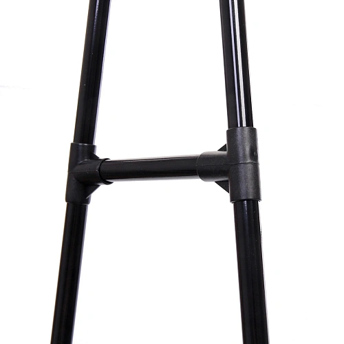 Вешалка гардеробная напольная на колесах с полкой ПЕРФЕКТХАУС, цвет черный, нагрузка 15кг и 5кг на полку, 5542160см_6