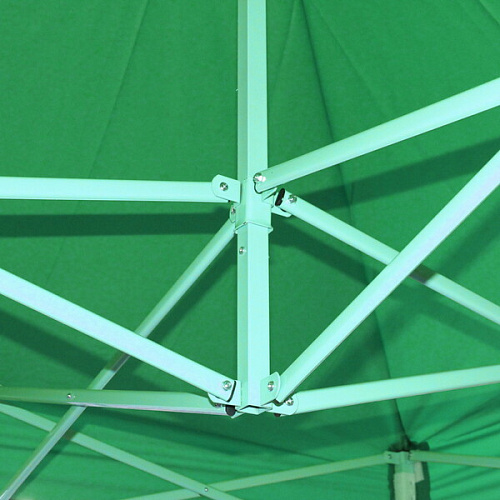 Тент-шатер Дворец раздвижной 332,5м, 3 стенки+антимоскитная сетка, зеленый_5