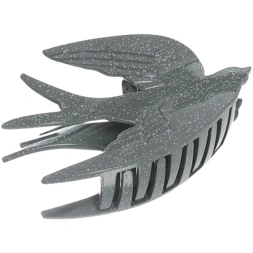 Заколка - краб для волос AKS - VIENTO, микс 6 цветов, классика, 9,55,5см _3