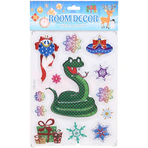 Набор наклеек Змейки 1525 см, микс_6