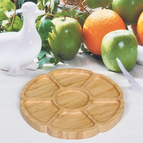 Менажница бамбуковая SHEF 19см 7секций_4