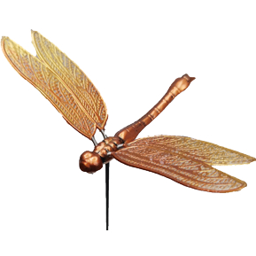 Фигура на спице "Стрекоза" 17*10*60 см
