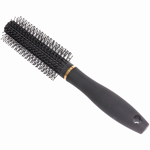 Расческа массажная брашинг  СЕКРЕТ ТВОЕЙ КРАСОТЫ, цвет черный, матовое покрытие, 422см_2