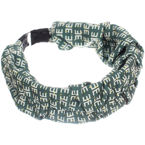 Ободок для волос МАРЦИПАН, танти, ширина 4см, микс 6 цветов _6