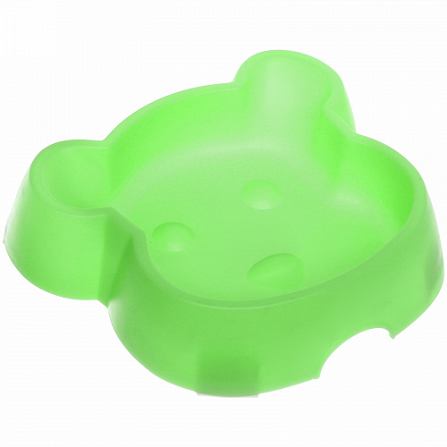 Миска пластиковая "Мр. Руперт", цвет зелёный, 16,5*3,8см /300мл