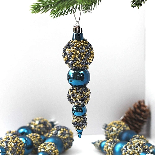 Набор украшений SHINE "Fairy tale" 14 см (6 шт.), night blue