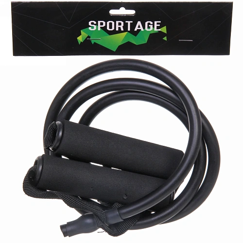 Эспандер трубчатый Life 1,30 м (нагрузка 13,5-15,5 кг), черный_7