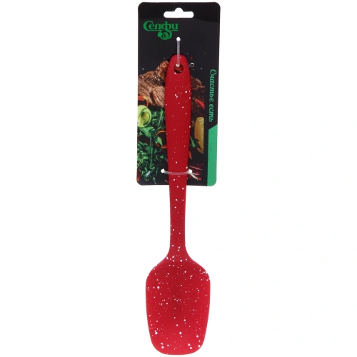 Лопатка кухонная силиконовая "Bon appétit" узкая