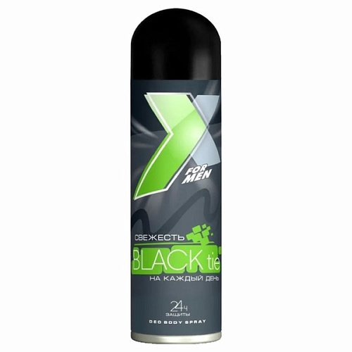 Дезодорант для тела мужской X-Style 145мл Black tie (24)