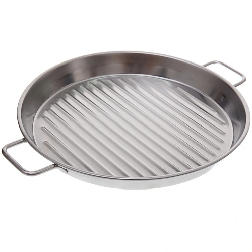 Тарелка 23см с ручками, гриль