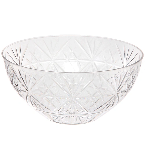 Салатник пластиковый "Ледяная фантазия" 21*10см