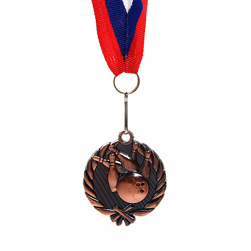 Медаль " Боулинг "- 3 место (4,5см)