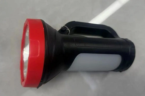 Фонарь ручной 4 режима 1LED+COB, аккумуляторная батарея 1200mAh USB X503