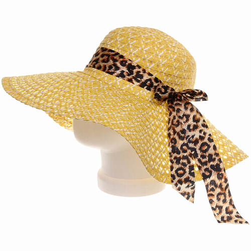 Шляпа женская с широкими полями TiraMiSu- Стелла, микс 8 цветов, р58, ширина полей 14 см_15