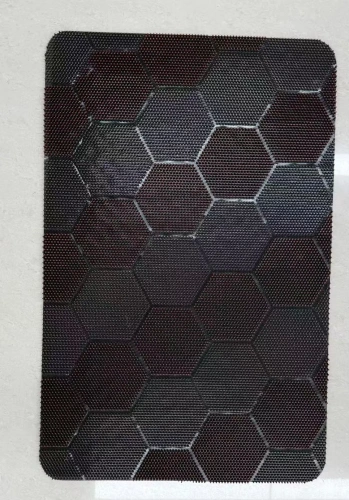 Коврик придверный 38х58см"Соты"