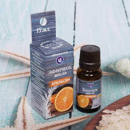 Масло 15мл Апельсин ULTRAMARINE в индивидуальной коробке_8