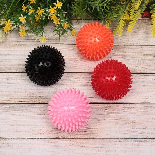 Мячик массажный с шипами 7,5 см, микс_4