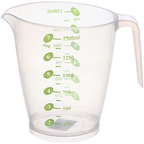 Ёмкость мерная 1,5л цветная шкала