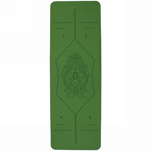 Коврик для йоги Мандала 1836106 см (ТРЕ), зеленый_4