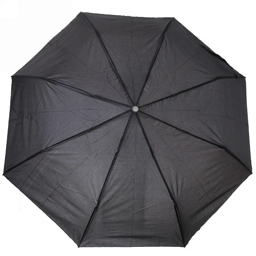 Зонт мужской полуавтомат Ультрамарин - Томас, цвет черный, ручка крючок, d98см_4