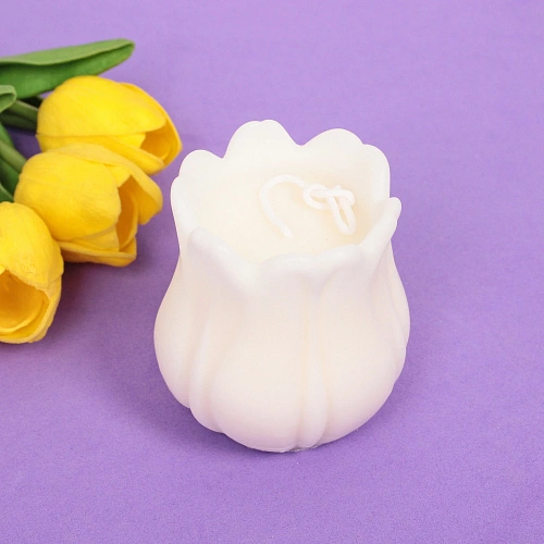 Свеча Нежный цветок 76 см (140 гр), (упаковка 889 см)_3