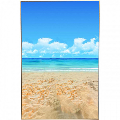 Картина интерьерная в раме "ЛАТЕГО", у моря, 19*29см (термоусадочная пленка)