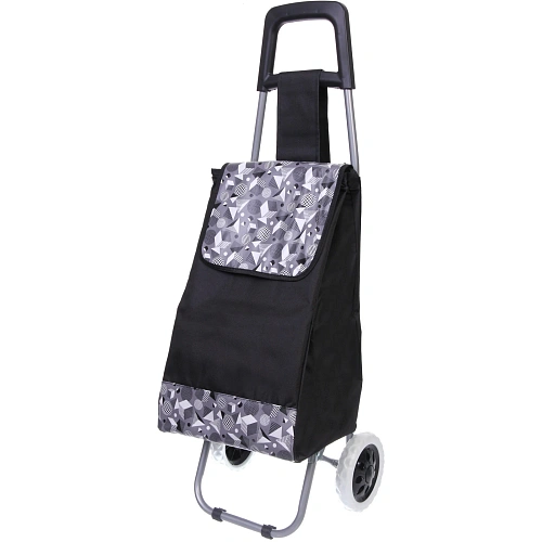 Тележка хозяйственная с сумкой (92*27*33см, колеса 16см,грузоподъемность до 30 кг.) геометрия DC318