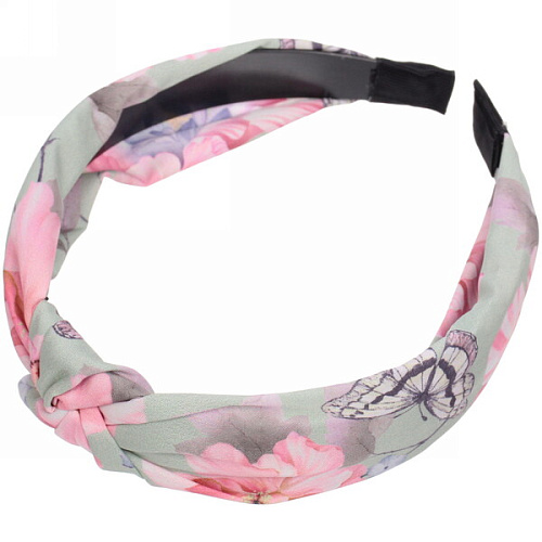 Ободок для волос Beauty Gallery - Flower, ширина 2,8см, микс 6 цветов _4