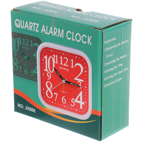 Будильник Адели 9,59,54см, микс цветов_8