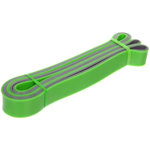 Резинка для фитнеса "Wellness" 29 мм (10-30 кг), зеленый (TPE)