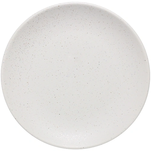 Тарелка керамическая обеденная "Perfetto" 23,5см, белая