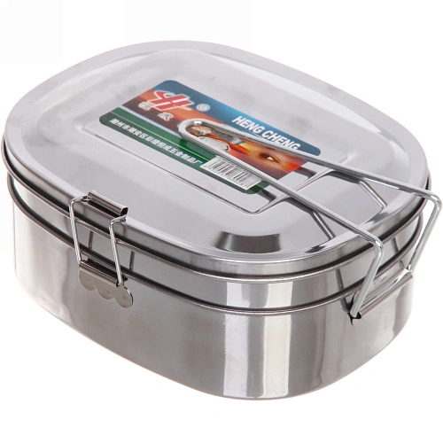 Контейнер металлический с ручкой 1713,57см, два уровня_4