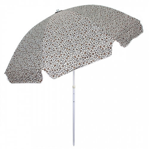 Зонт пляжный D=300 см, h=240 см, "Принт АРТ111498-2", с наклоном и покрытием от нагрева, ДоброСад