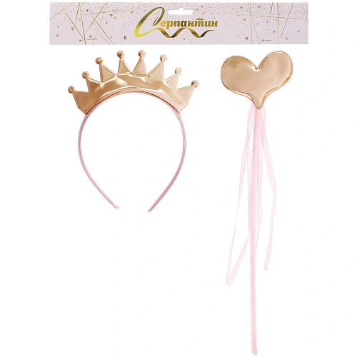 Набор карнавальный Сказочный мир (ободок, палочка), микс_4