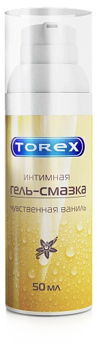 Гель-смазка интимная TOREX Чувственная ваниль 50мл