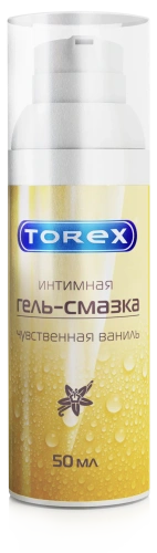 Гель-смазка интимная TOREX Чувственная ваниль 50мл
