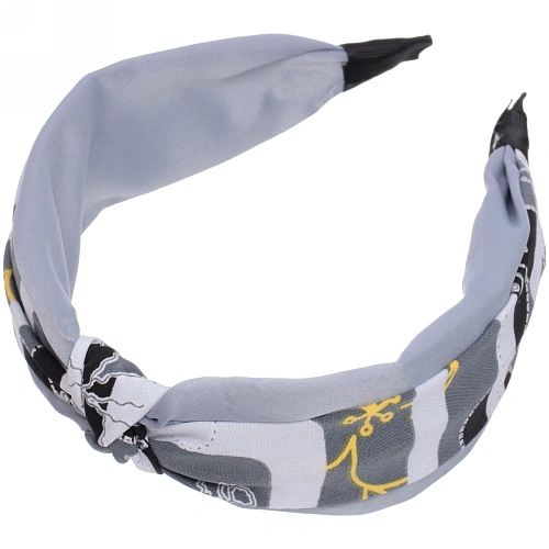 Ободок для волос Beauty Gallery - Betty, ширина 5см, микс 5 цветов _7